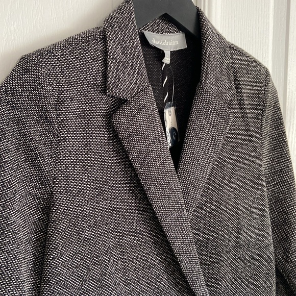 🆕 Anthropologie Daniel Rainn Cambridge Knit Blazer - Picture 4 of 16